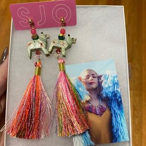 SJO tassel earrings